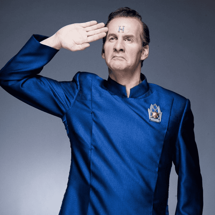 Archie Rimmer Chris Barrie - Collectormania Milton Keynes